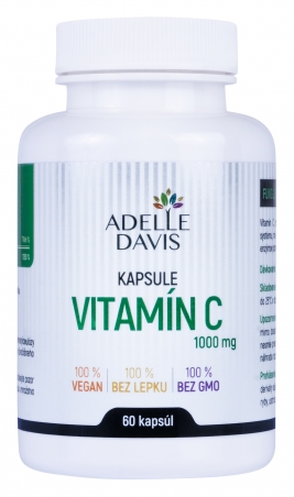 Adelle Davis - Vitamín C, 1000 mg, 60 kapsúl