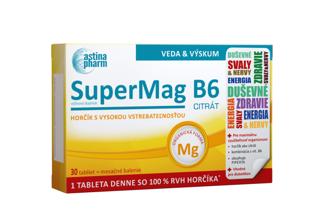 SuperMag B6 30 tbl. Astina Pharm