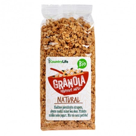 Granola - Chrumkavé müsli  natural 350 g BIO