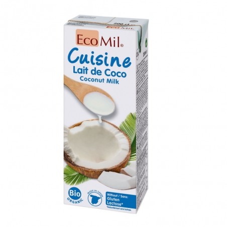 Kokosová alternatíva smotany 200 ml BIO ECOMIL
