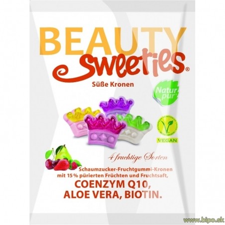 Cukríky Beauty Sweeties - Korunky 125 g vegan 