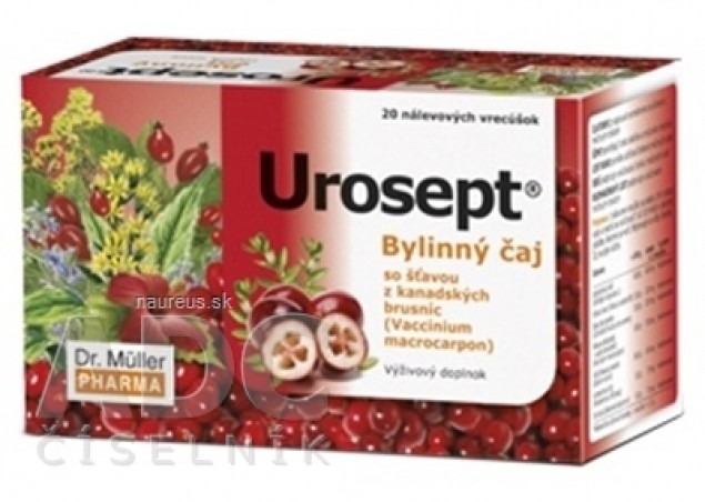 Dr. Müller UROSEPT bylinný čaj 20x2 g (40 g)