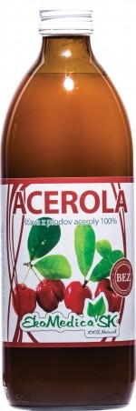 Šťava Acerola 100% - 500 ml