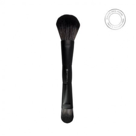 Double Ended Vegan Brushes: štetec Duo Foundation