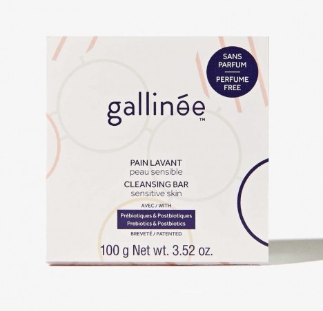 Gallinée prebiotické nemydlo bez parfumácie - tuhý cleansing bar bez parfumácie 100 g