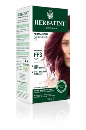 HERBATINT FF3 slivka permanentná farba na vlasy 