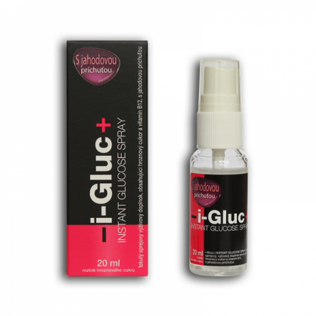 i-GLUC + s jahodovou príchuťou 20 ml 