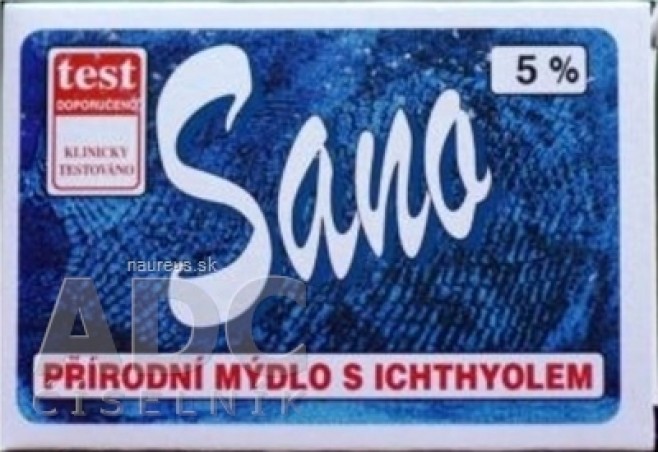 SANO - mydlo s ichtamolom 5% 1x100 g