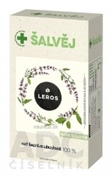 LEROS ŠALVIA - Vňať bylinný čaj, nálevové vrecúška (inov.2021) 20x1,5 g (30 g)