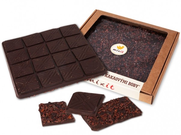 Čokoláda 'Horká s kakaovými bôbmi'