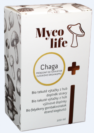 MYCOLIFE-Chaga - 100 ml - Prírodný detoxikátor tela