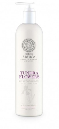 Siberie Blanche - kvety Tundry- relaxačný sprchový gél