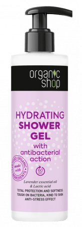 Hydratačný sprchový gél s antibakteriálnym účinkom