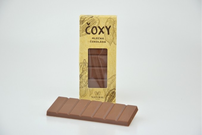 ČOXY - mliečna čokoláda s xylitolom - Natural 50g