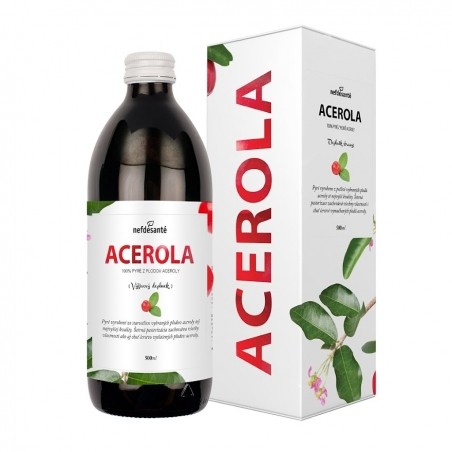 Acerola 10% zľava  500 ml pyré z plodov