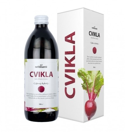 CVIKLA (100 % šťava z cvikly s prídavkom vitamínu C 500 ml) 