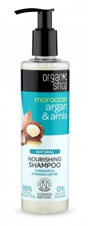 Organic Shop - Argan & Amla - Výživný šampón 280 ml