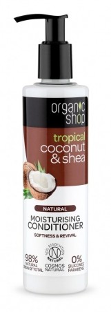 Organic Shop - Kokos & Maslovník - Hydratačný kondicionér 280 ml