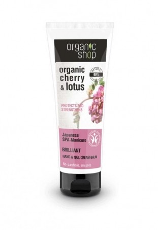 Organic Shop - Krém na ruky a nechty Japonská Spa manikúra 75 ml
