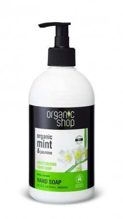 Organic Shop - Mätový jazmín - Mydlo na ruky 500 ml