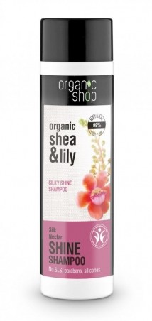Organic Shop ECO - Hodvábny nektár - Šampón 280 ml