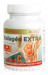 GOLDEN PRODUCT Kolagén EXTRA s vitamínom C 40 mg cps 1x100 ks