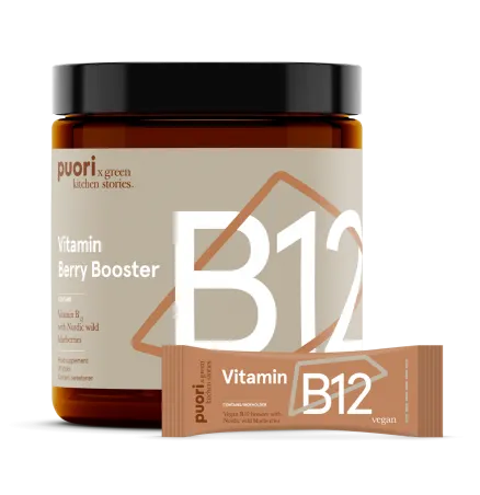 B12 - Berry Booster s vitamínom B12 - 10 týždňové balenie