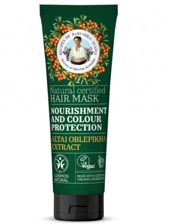 RBA - Prírodná certifikovaná maska na výživu a ochranu farby vlasov