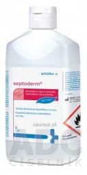 Septoderm gél dezinfekcia rúk (inov.2021) 1x500 ml