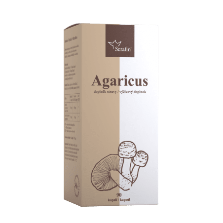 Serafin Agaricus - prírodné kapsuly 90 ks kapsúl
