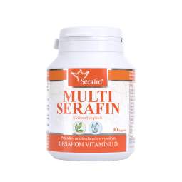 Serafin Multiserafin s vitamínom D - prírodné kapsuly 90 ks kapsúl