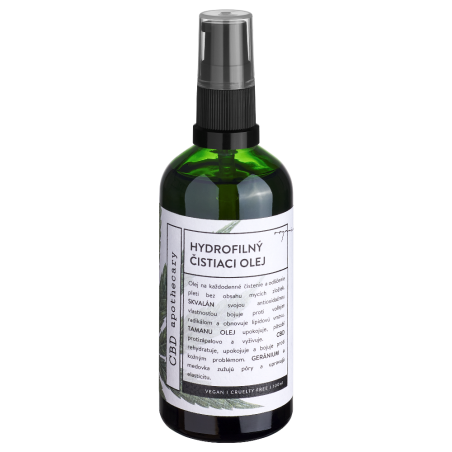 Hydrofilný čistiaci a odličovací olej 200 mg CBD