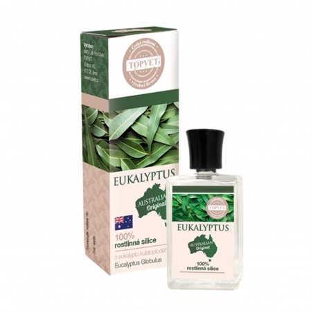 Eucalyptus - éterický olej - rastlinná silica 10 ml 