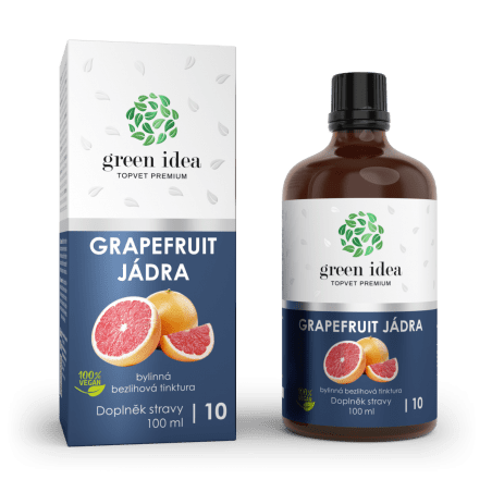 Grapefruit jadra - bezliehová tinktúra