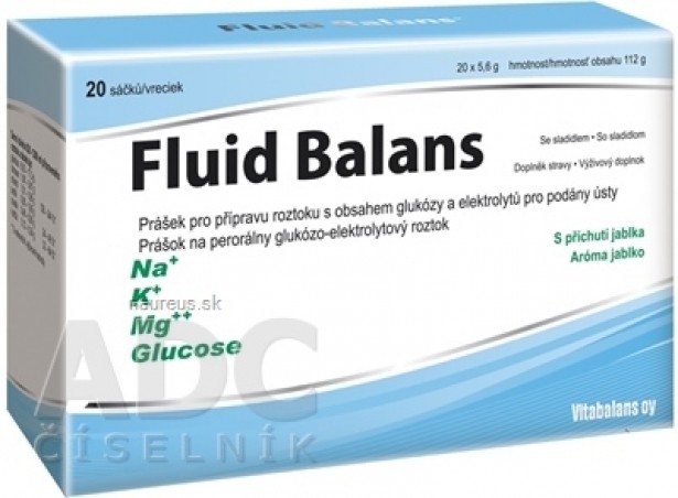 Vitabalans Fluid Balans vrecúška 1x20 ks