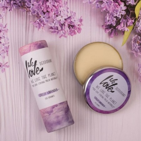 Prírodný tuhý deodorant Lovely lavender 65 g