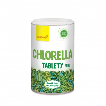 Chlorella BIO 250 g 1000 tbl Wolfberry PDZ *