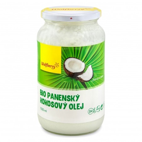 Panenský kokosový olej BIO 1000 ml Wolfberry *