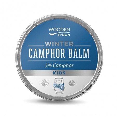 Zimný balzam pre deti s gáfrom 5% WoodenSpoon 60 ml