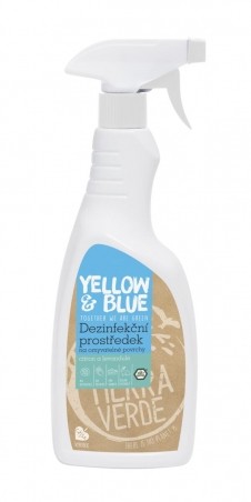 Dezinfekčný prostriedok na umývateľné povrchy citrón a levanduľa (rozprašovač 750 ml)