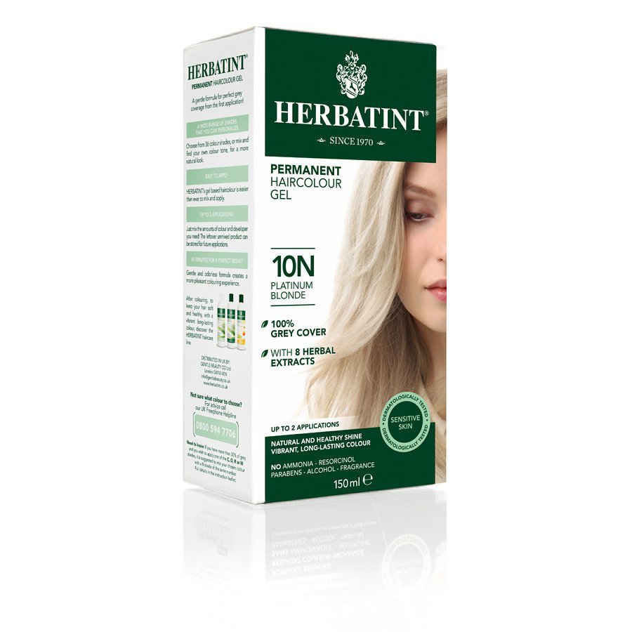 HERBATINT HERBATINT 10N platinová blond pernamentná farba na vlasy 150 ml