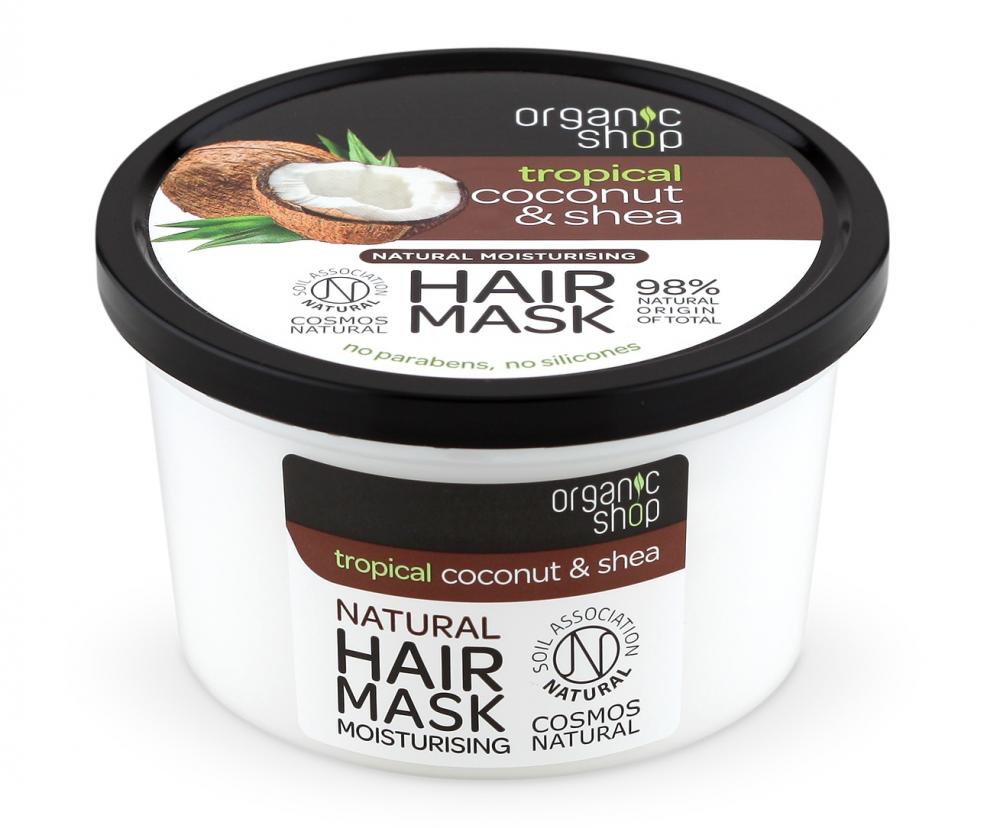 Organic Shop - Kokos & Maslovník - Maska na vlasy 250 ml