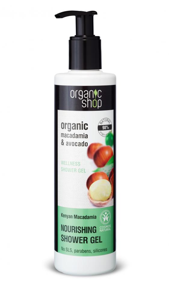 Organic Shop - Keňská Makadámia - Sprchový gél 280 ml