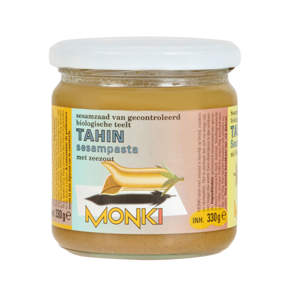 Tahini so soľou 330 g BIO Monk