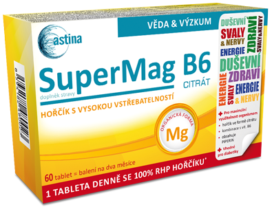 SuperMag B6 60 tbl. Astina Pharm