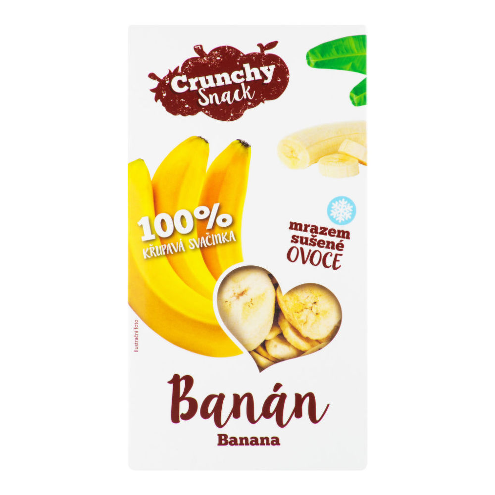 Banány sušené mrazom 20 g ROYAL PHARMA®