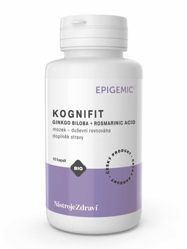 Kognifit Epigemic® gingo + rosmarinic,  kapsuly