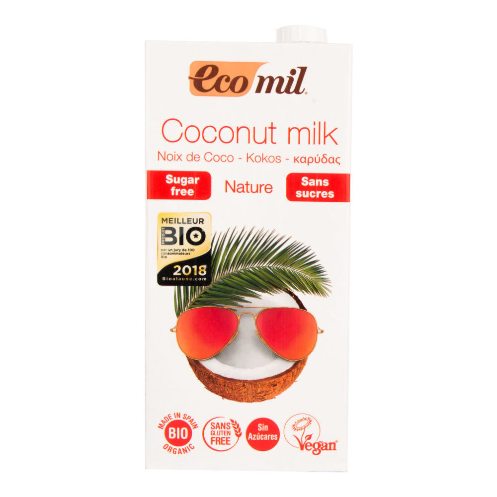 Nápoj z kokosu nature 1 l BIO ECOMIL