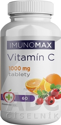 Pharmed New, S.L. IMUNOMAX Vitamín C 1000 mg tbl 1x60 ks 60 ks