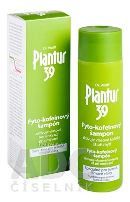 Dr. Wolff Plantur 39 Fyto-kofeinový šampón pre jemné vlasy 1x250 ml 250 ml